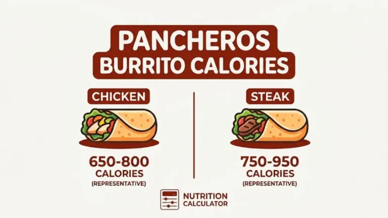 Pancheros Burrito Calories