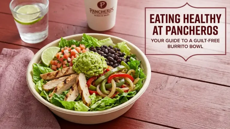 Pancheros Healthy options