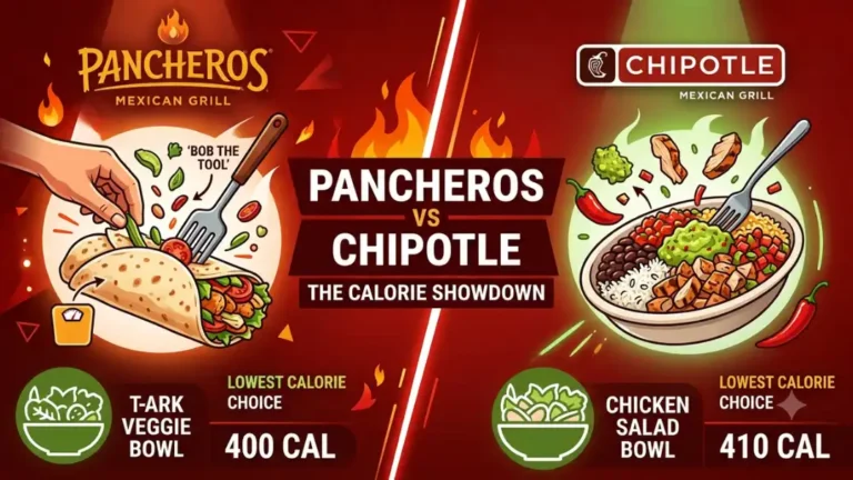 Pancheros vs Chipotle Calories