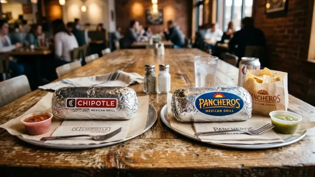 Pancheros vs Chipotle Calories